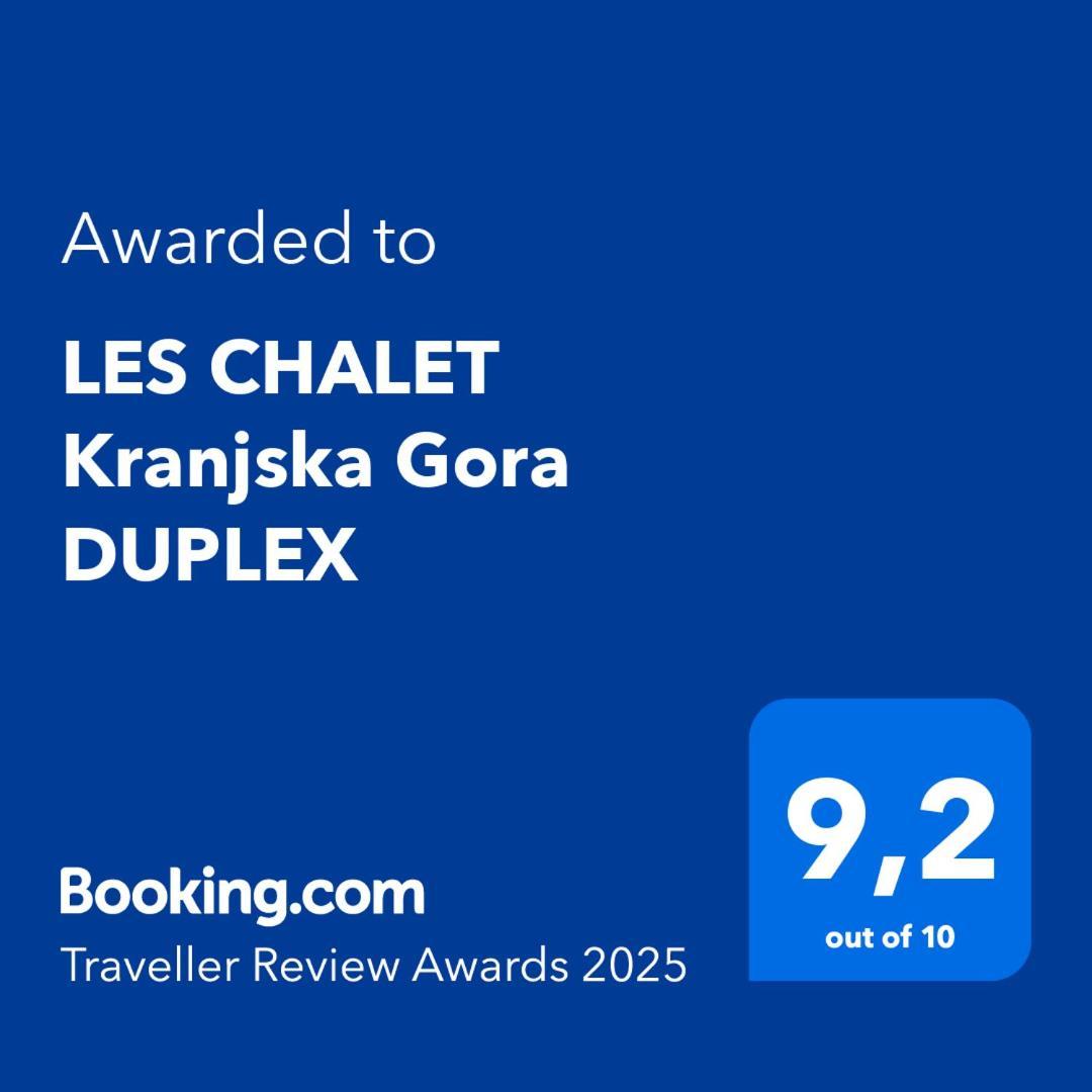 Les Chalet Kranjska Gora Duplex Экстерьер фото